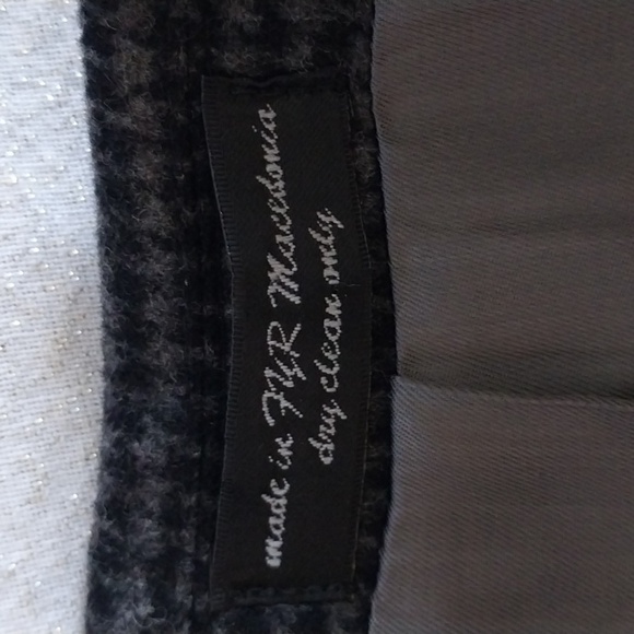 Gianfranco Ruffini Black/Gray Blazer 46R - Picture 9 of 11